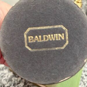 Baldwin Brass Candle Holder Set Of 2 Vintage Final Sale